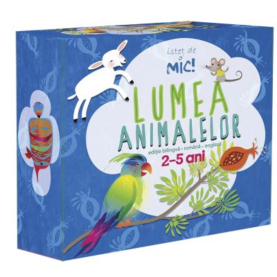 JUN.915_001w Carte Editura Corint, Istet de mic! Lumea animalelor, romana-engleza