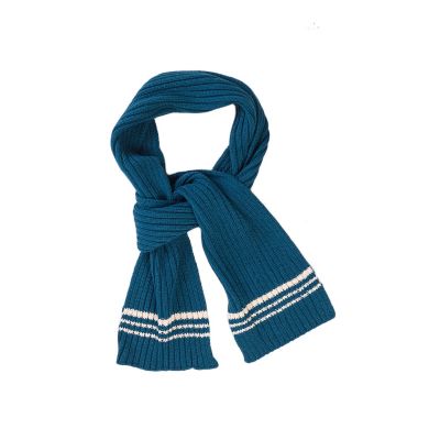 35110385 Fular tricotat Minoti, Kb Scarf, albastru