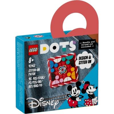 LG41963_001w 5702017156330 LEGO® Dots - Petic de cusut Mickey Mouse si Minnie Mouse (41963)