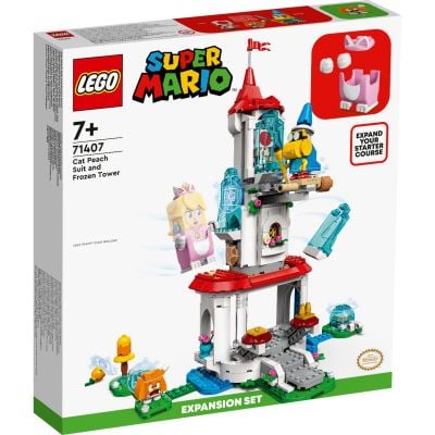 LG71407_001w 5702017155272 Lego® Super Mario - Set de extindere costum Peach pisica si turnul inghetat (71407)