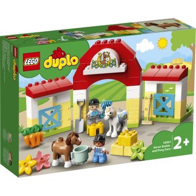 LG10951_001w LEGO® DUPLO® Town - Grajdul poneilor (10951)