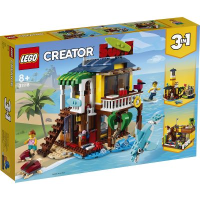 LG31118_001w LEGO® Creator - Casa de pe plaja a surferilor (31118)