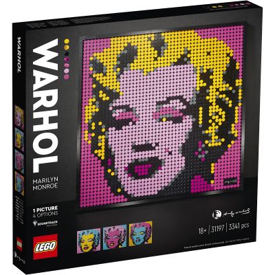 LG31197_001w LEGO® Art - Andy Warhol's Marilyn Monroe (31197)
