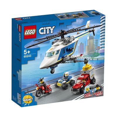 LG60243_001w LEGO® City Police - Urmarire cu elicopterul politiei (60243)