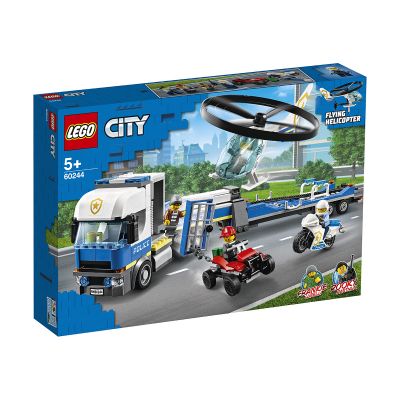 LG60244_001w LEGO® City Police - Transportul elicopterului de politie (60244)