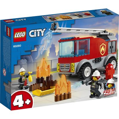 LG60280_001w 5702016911534 LEGO® City - Camion de pompieri cu scara (60280)