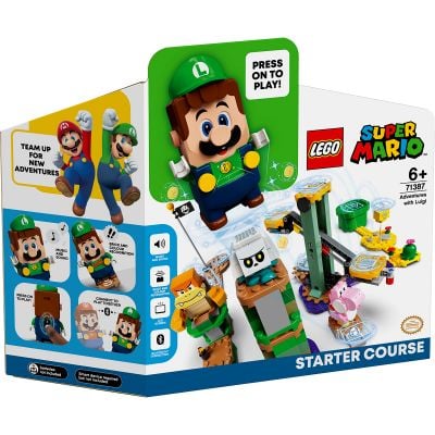 LG71387_001w 5702016912593 LEGO® Super Mario - Set De Baza Aventurile Lui Luigi (71387)