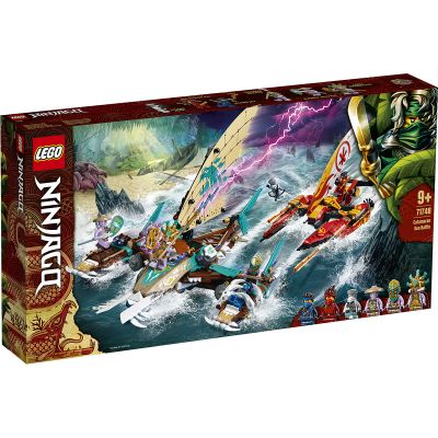 LG71748_001w 5702016889284 LEGO® Ninjago® - Lupta pe mare cu catamaranul (71748)
