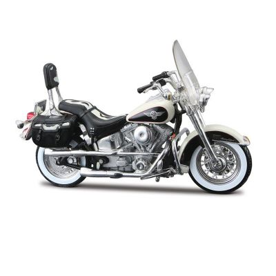 MAIS-34360_2018_014w 5949033907946 Motocicleta Maisto Harley-Davidson, Heritage Softail Nostalgia FLSTN 1993, 1:18