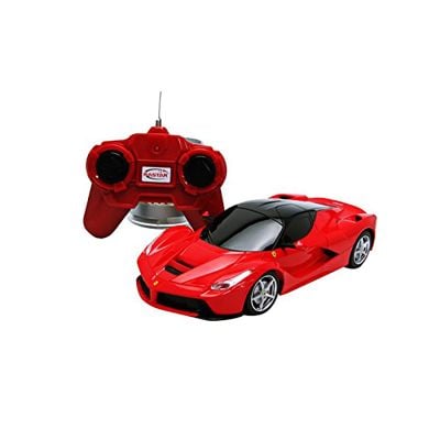 48900R_2018_002 6930751307735 Masina cu telecomanda Rastar Ferrari LaFerrari, 1:24, Rosu
