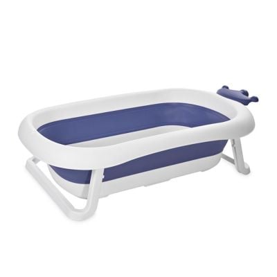 N00000357_001 3800166103570 Cadita pliabila pentru bebelusi cu dop de scurgere, Lorelli Royal, 83 cm, Blue