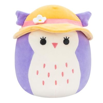 Jucarie de plus, Squishmallows, Bufnita Holly, 19 cm