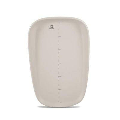 Saltea de infasat din spuma poliuretanica moale, Lorelli Lulu, suprafata gradata, antialunecare, impermeabila, 43 x 10 x 68 cm, Beige
