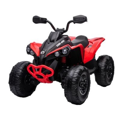 ATV electirc cu telecomanda, Can-Am, 10V, Rosu