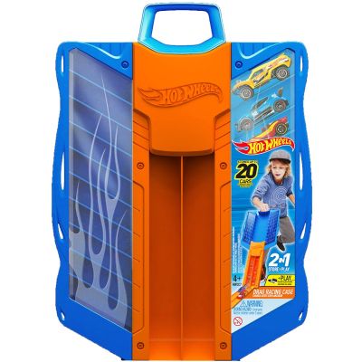 N00003229_001w 4893825032297 Cutie 2 in 1 Drag Racing pentru 20 masinute, Hot Wheels