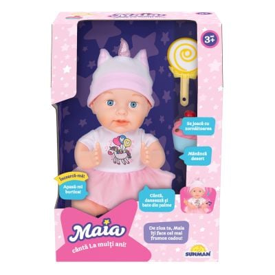 N00006158_001w 5947504026158 Papusa Maia canta La Multi Ani