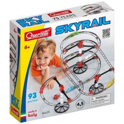 Set de constructie, Quercetti, Skyrail, 93 piese
