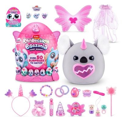 Jucarie de plus, Rainbocorns, Eggzania Fairy Mania, 50 surprize