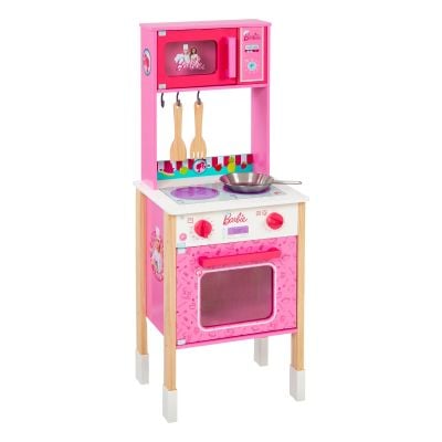 Set bucatarie din lemn, Barbie, Epic Chef