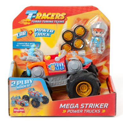 N00009009_001w 8431618018026 Set masinuta si figurina, T-Racers, Power Trucks Mega Striker