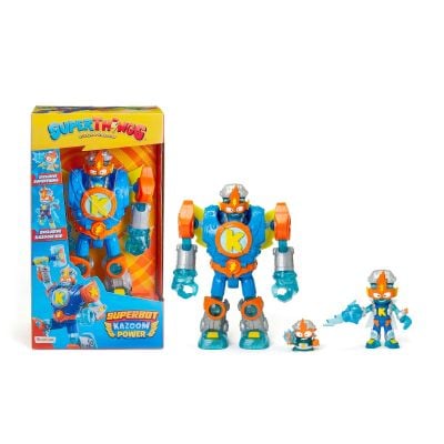 N00009018_001w 8431618018880 Set de joaca cu figurine si Robot Kazoom Power, Superthings, Kazoom Kid