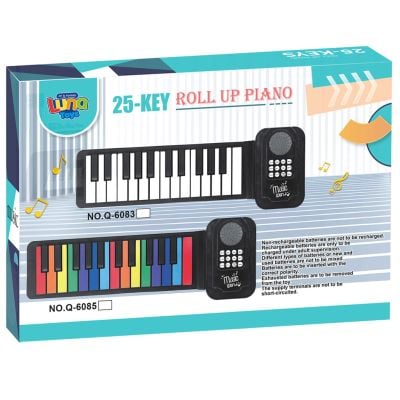 Orga muzicala din silicon, Luna Toys, 25 clape