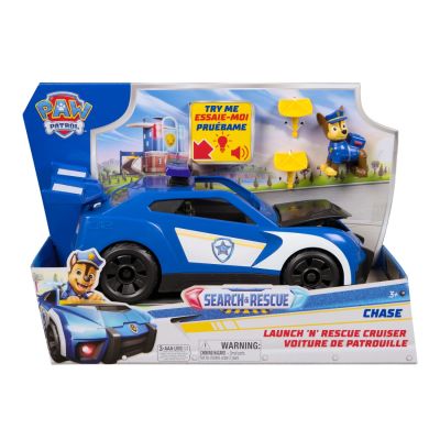 Masina cu figurina, Paw Patrol, Launch and Rescue Cruiser, Chase, 6074962