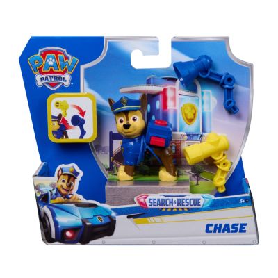 Figurina cu accesorii, Paw Patrol, Search and Rescue, Chase, 20155502