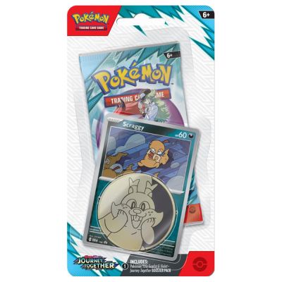 Set carti de joc, Pokemon TCG, Scarlet & Violet Journey Together, Checklane Blister