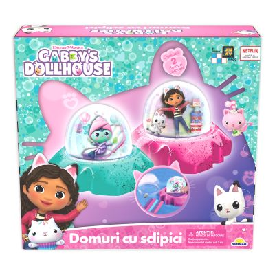 N00012592_001w 5947504026226 Set de creatie, Gabbys Dollhouse, Glob cu sclipici
