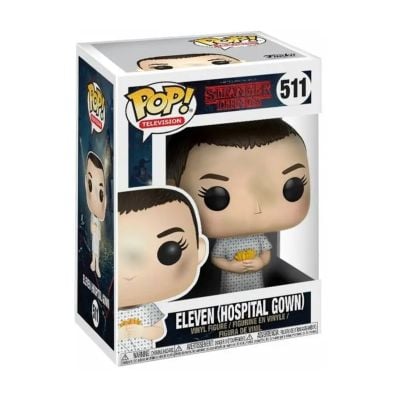 N00014424_001w 889698144247 Figurina Funko Pop Television, Stranger Things, Eleven in haine de spital