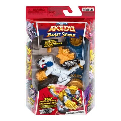 N00015278_002w 630996152782 Figurina Ultra Beast, Akedo, Beast Strike, Ripclaw Alphawolf, S6