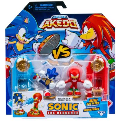 N00015447_001w 630996154380 Set 2 figurine, Akedo, Sonic The Hedgehog Vs Knuckles, S1