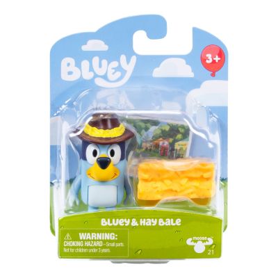 Set figurina, Bluey, Story Starter, Bluey si Hay Bale