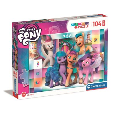 N00023763_001w 8005125237630 Puzzle Clementoni, Maxi, My Little Pony, 104 piese