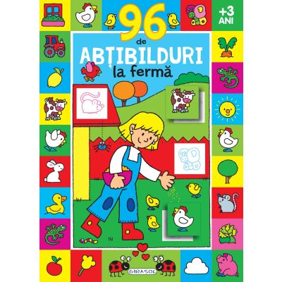 N00024295_001w 9786060242956 Carte cu 96 de abtibilduri la ferma