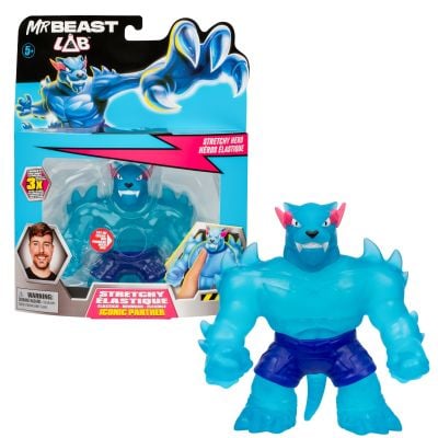 N00024735_002w 630996247372 Figurina elastica, MrBeast Lab, Iconic Panther, W1