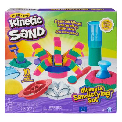 N00025002_001w 778988250020 Set de joaca cu nisip si 10 forme de modelat, Kinetic Sand, 20142634