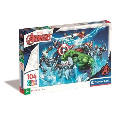 N00025744_001w 8005125257447 Puzzle Clementoni Marvel Avengers, 104 piese