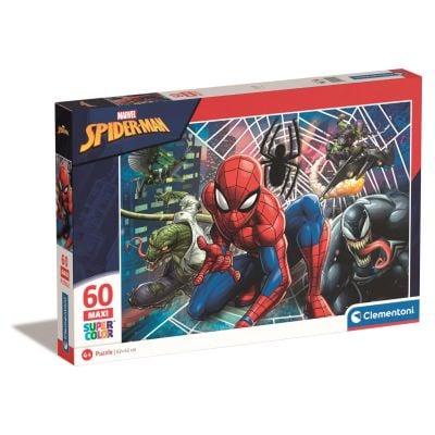 N00026444_001w 8005125264445 Puzzle Clementoni, Maxi, Spider-Man, 60 piese