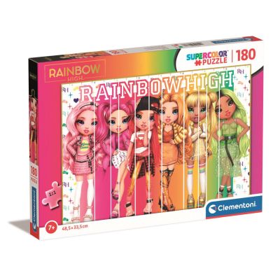 N00029775_001w 8005125297757 Puzzle Clementoni, Rainbow High, 180 piese