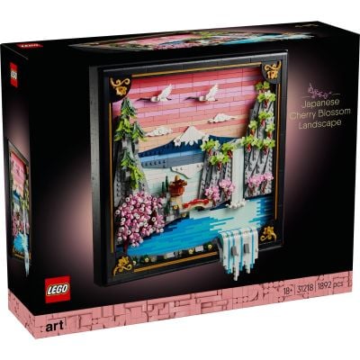 LEGO® Art - Peisaj cu flori de cires japonez (31218)