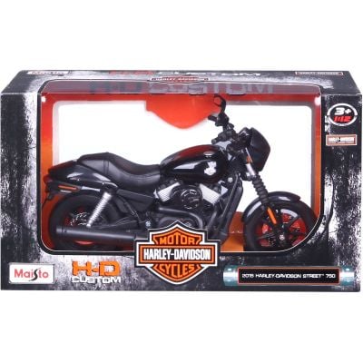 Motocicleta metalica, Maisto, Harley-Davidson, 2015 Street 750, 1:12