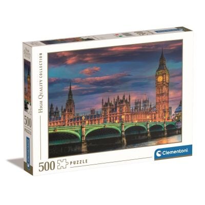 N00035112_001w 8005125351121 Puzzle Clementoni, Parlamentul din Londra, 500 piese