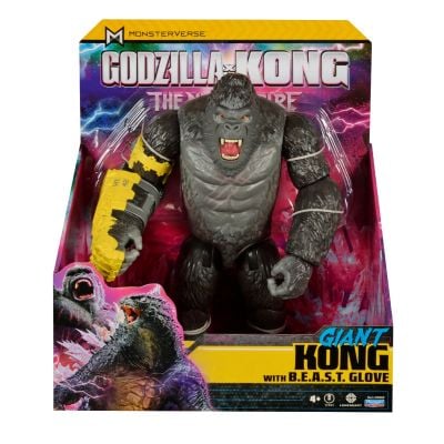 N00035550_001w 0043377355502 Figurina articulata, Monsterverse, Kong with B.E.A.S.T. Glove Giant, 28 cm