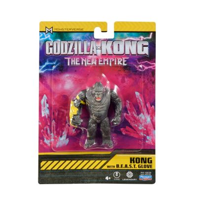 Figurina articulata, Monsterverse, Kong with B.E.A.S.T. Glove, 8 cm
