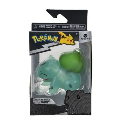N00040248_001w 191726402589 Figurina Pokemon, Select Translucent, Bulbasaur, 7.5 cm