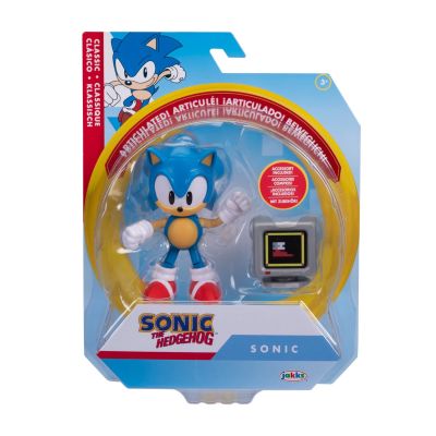 N00041682_002w 192995416833 Figurina articulata, Sonic the Hedgehog, Sonic, 10 cm