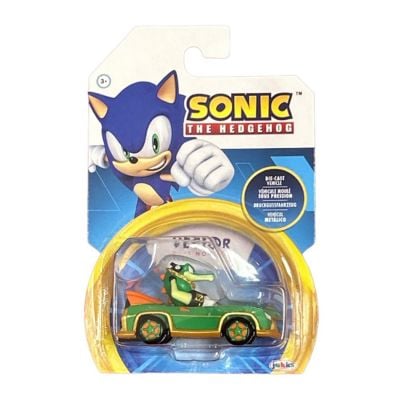 N00041687_003w 192995416888 Masinuta din metal cu figurina, Sonic the Hedgehog, Vector, 1:64