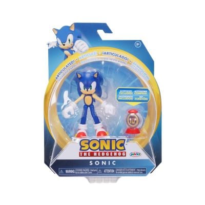N00041924_004w 192995419254 Figurina articulata cu accesoriu, Sonic the Hedgehog, Sonic, 10 cm